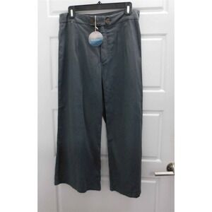New Skemo Gray Cotton Capri Pants sz M‎